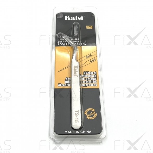 Kaisi TS-15 curved tip tweezers