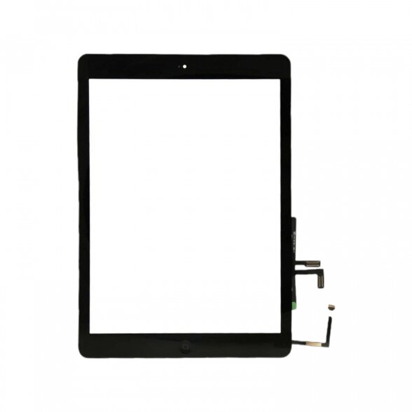 Apple iPad Air 1st / iPad 5th Gen ekrano stikliukas (Black) (Original / Used)