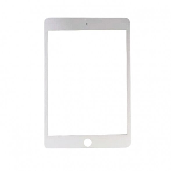 Apple iPad mini 4 (2015) front glass with OCA (White)