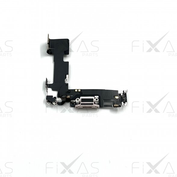 Apple iPhone 13 charging port flex cable (Pink) (Original / Used)