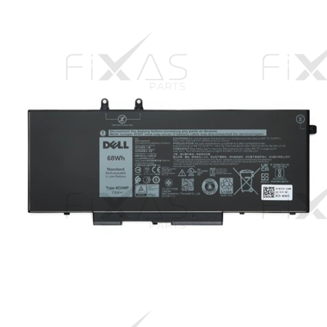 Dell Latitude 5400 / 5500 68Wh 8500mAh 7.6V akumuliatorius (Service Pack)