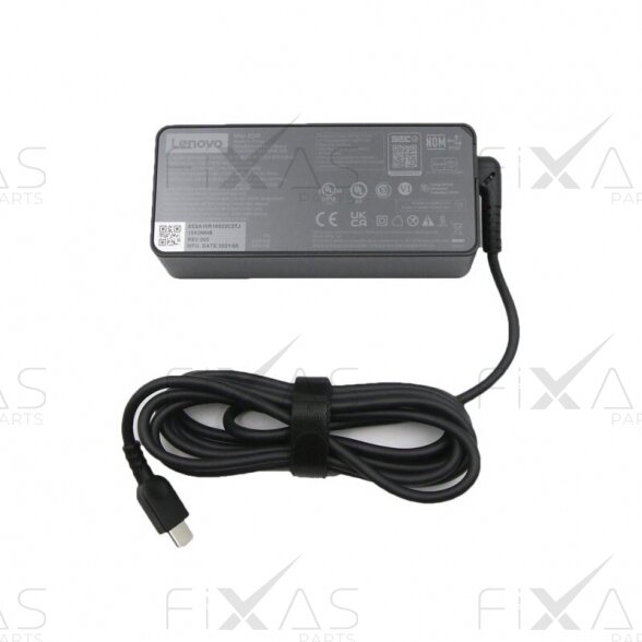 Lenovo 65W Charger, AC Adapter, USB-C (Original)