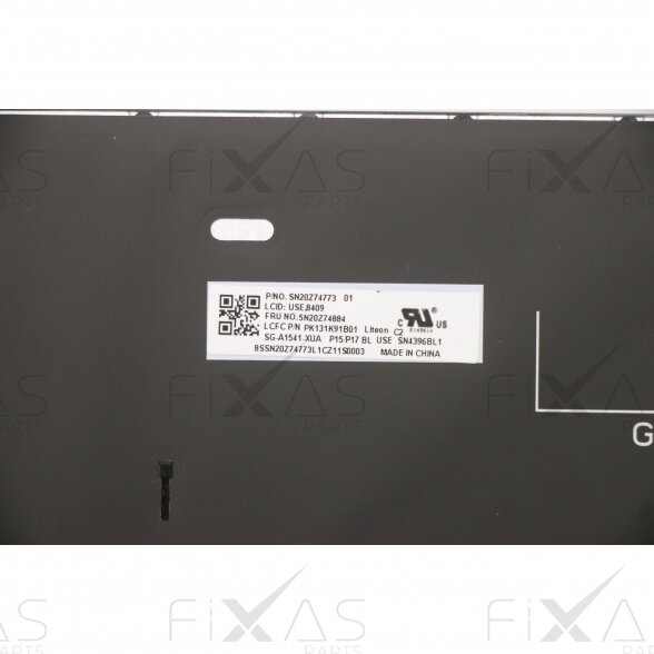 Lenovo Thinkpad P15 Gen 1 klaviatūra (International) (Service Pack) 3