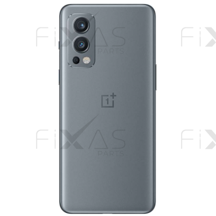 OnePlus Nord 2 5G galinis dangtelis su kameros stikliuku (Gray Sierra) (Original / New)