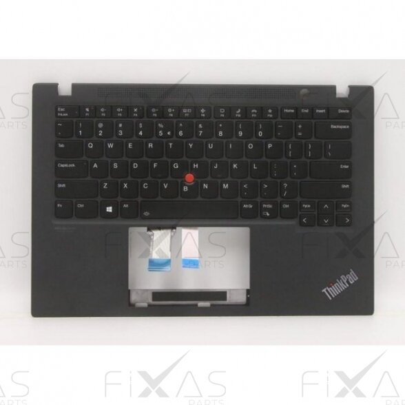 Lenovo ThinkPad T14s Gen 2 palmrest with keyboard (International) (Service Pack)