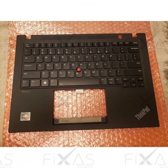 Lenovo ThinkPad T14s Gen 3 palmrest with keyboard (International) (Service Pack)