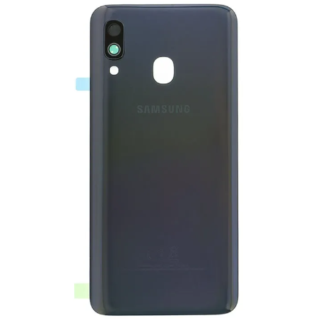 Samsung Galaxy A40 (A405) back cover (Black) (Service Pack)