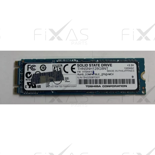 Toshiba THNSNH128G8NT M.2 PCIe 128GB SSD